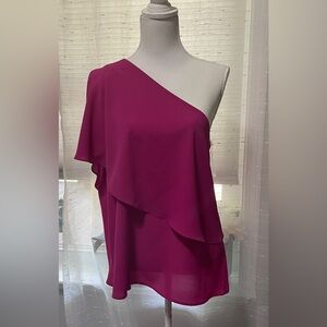 KLD Signature Brand Off Shoulder Women’s Size Large Blouse